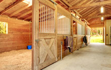 Auchindrain stable construction leads